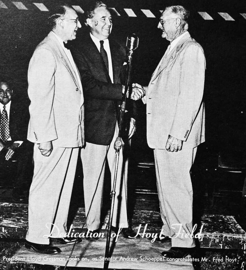 Hoyt Field Dedicated