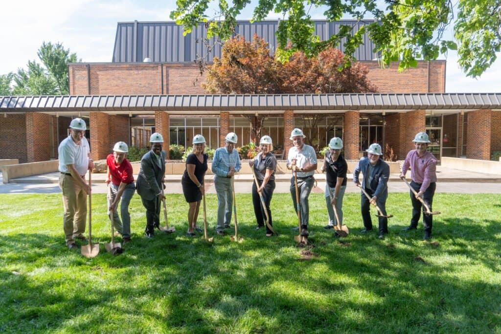 Riney Fine Arts Center Groundbreaking