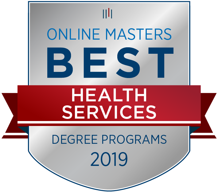 2019 Health Services Award from OnlineMasters.com